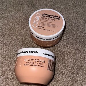 Ciroa Almond Milk & Manuka Honey Body Scrub/ Bundle of 2
